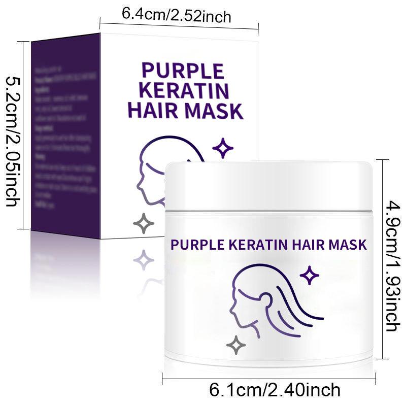 Limited Stock!!! AEXZR® Purple Keratin Hair Mask - Locks Color & Neutralizes Brass & Yellow Tones For Blonde Silver Gray Highlighted Hair