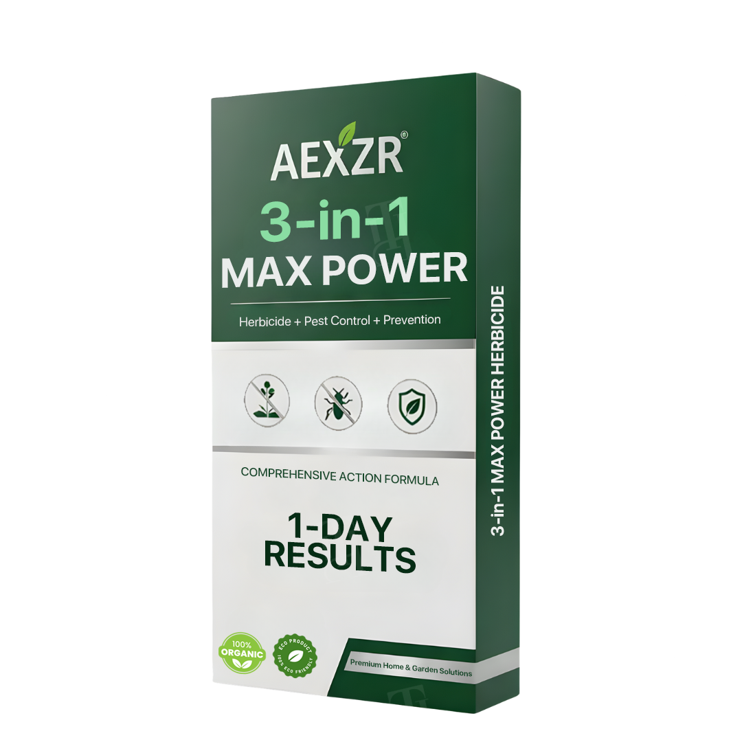 ⚡ Sichtbare Ergebnisse in 24 Std. | 🐾 100% sicher für Haustiere & Kinder | AEXZR® 3-in-1 Max Power Herbizid