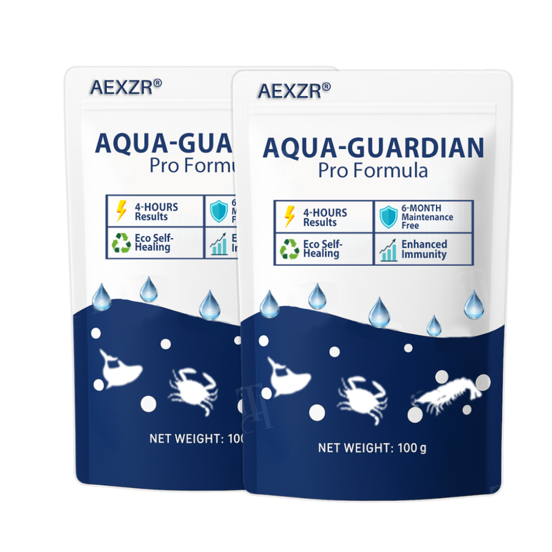✨ Fra grønt til rent natten over! | ⏱️ Krystalklart på 24 timer! | AEXZR® Aqua-Guardian Pro Formel