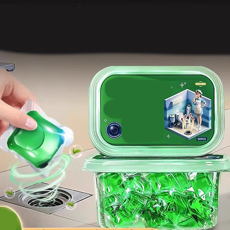 Limited Stock!!! 🥳2026 HOT SALE🥳💞AEXZR® 50K+ SOLD!|Drain Deodorizer Pods – Bio‑enzyme formula neutralizes smells at the source. Instant fresh scent, no harsh chemicals. Say goodbye to embarrassing odours. 🚰✅