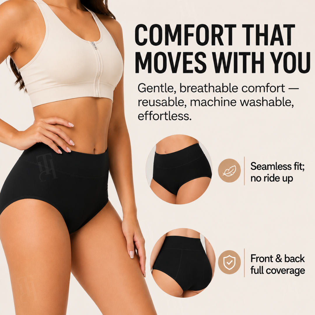 ⚡Limited Stock!!! Sfrcord® AirShield — Next-Gen Ultra-Thin Leak-Proof Panties ✨ 100% Invisible Smart Protection