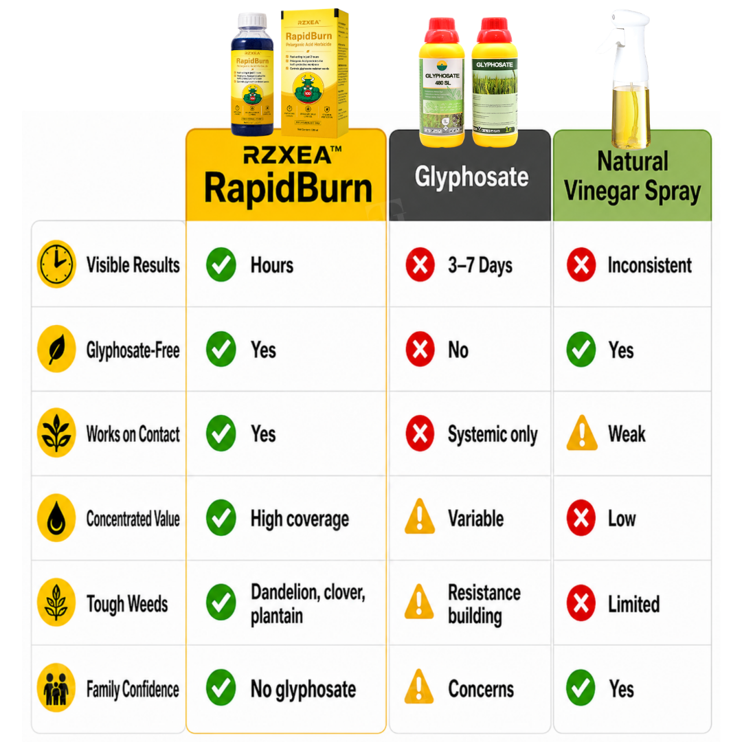 Limited Stock!!!! 🏆 New Upgrade | RZXEA™ RapidBurn Pelargonic Acid Herbicide