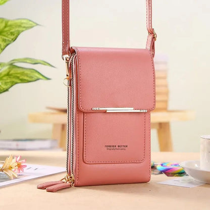 Limited Stock!!! 👜 📱AEXZR® Simple and elegant women's touchscreen crossbody phone wallet
