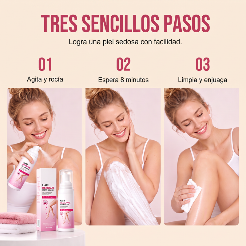 Limited Stock!!! 🔥Buy 2 Get 1 Free🎁Silky-Smooth Hair Removal Cream and mousses