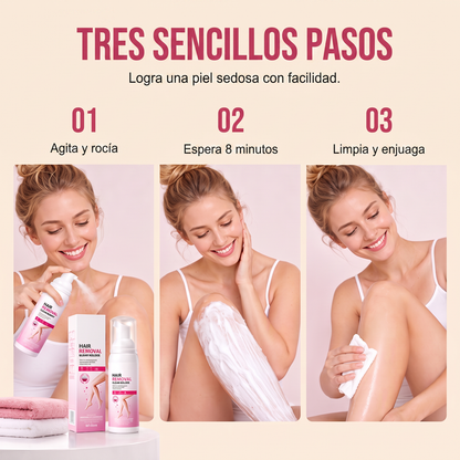 Limited Stock!!! 🔥Buy 2 Get 1 Free🎁Silky-Smooth Hair Removal Cream and mousses