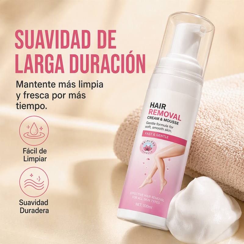 Limited Stock!!! 🔥Buy 2 Get 1 Free🎁Silky-Smooth Hair Removal Cream and mousses