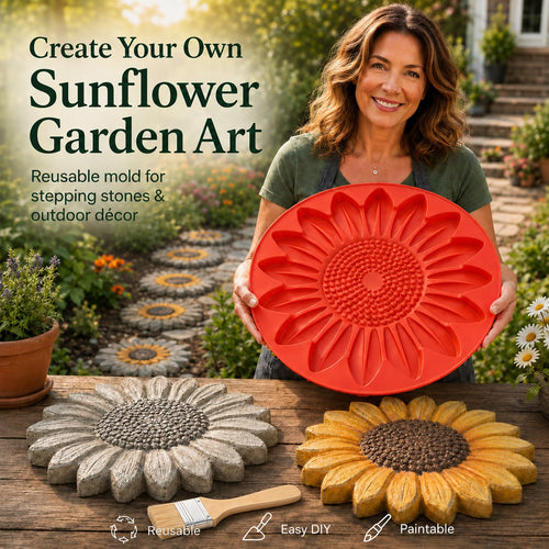 Limited Stock!!! AEXZR® 💥 LAST DAY 49% OFF - 🌻 Reusable Garden Art Mold – Make Your Garden Truly One of a Kind (📦Buy 2 Free Shipping)