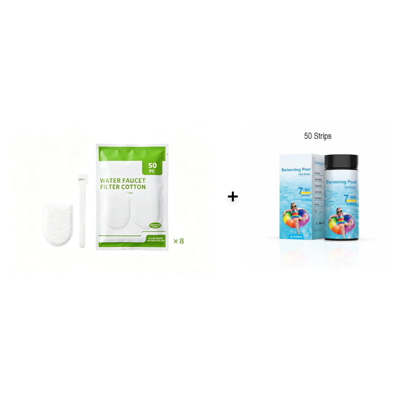 ⏰60%OFF⚡50K+ SOLD!💥AEXZR® Anti-Splash Kitchen Faucet Cotton Filter for Sediment & Rust Removal