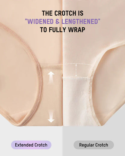 Sfrcord® Plus-Size High-Waist Cross Tummy Control Panties
