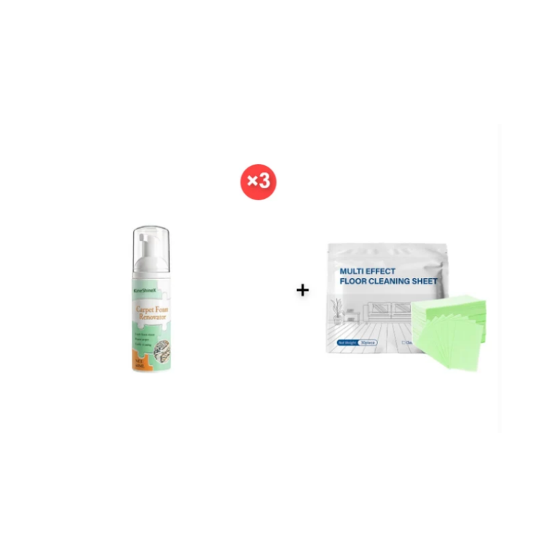 AEXZR® Waterless Carpet Foam Stain Remover with Towel