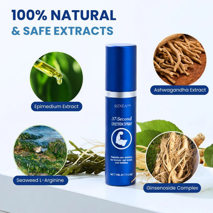 ⚡RZXEA™ 37-Second Erection Spray✨4 Hours of Reliable Peak Performance 💪