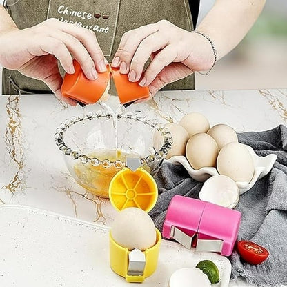Limited Stock!!! 😮‍💨 Buy 1 Get 1 Free ！！！AEXZR® 🍳 Quick Egg Cracker Tool – Open Hundreds Of Eggs Faster & Cleaner 🔥