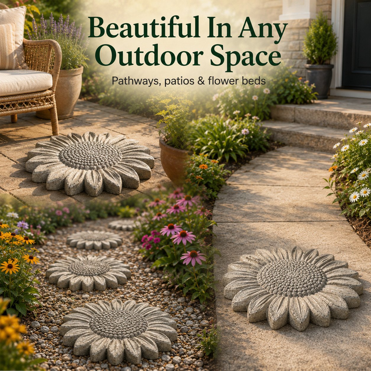 AEXZR® 💥 LAST DAY 49% OFF - 🌻 Reusable Garden Art Mold – Make Your Garden Truly One of a Kind (📦Buy 2 Free Shipping)