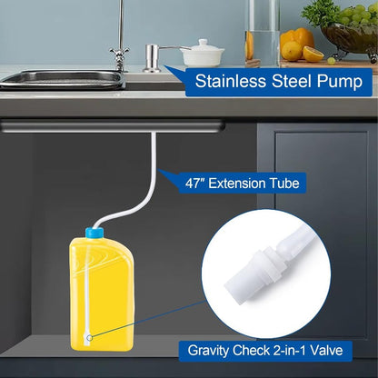Limited Stock!!! AEXZR® Stainless Steel Built-In Soap Dispenser