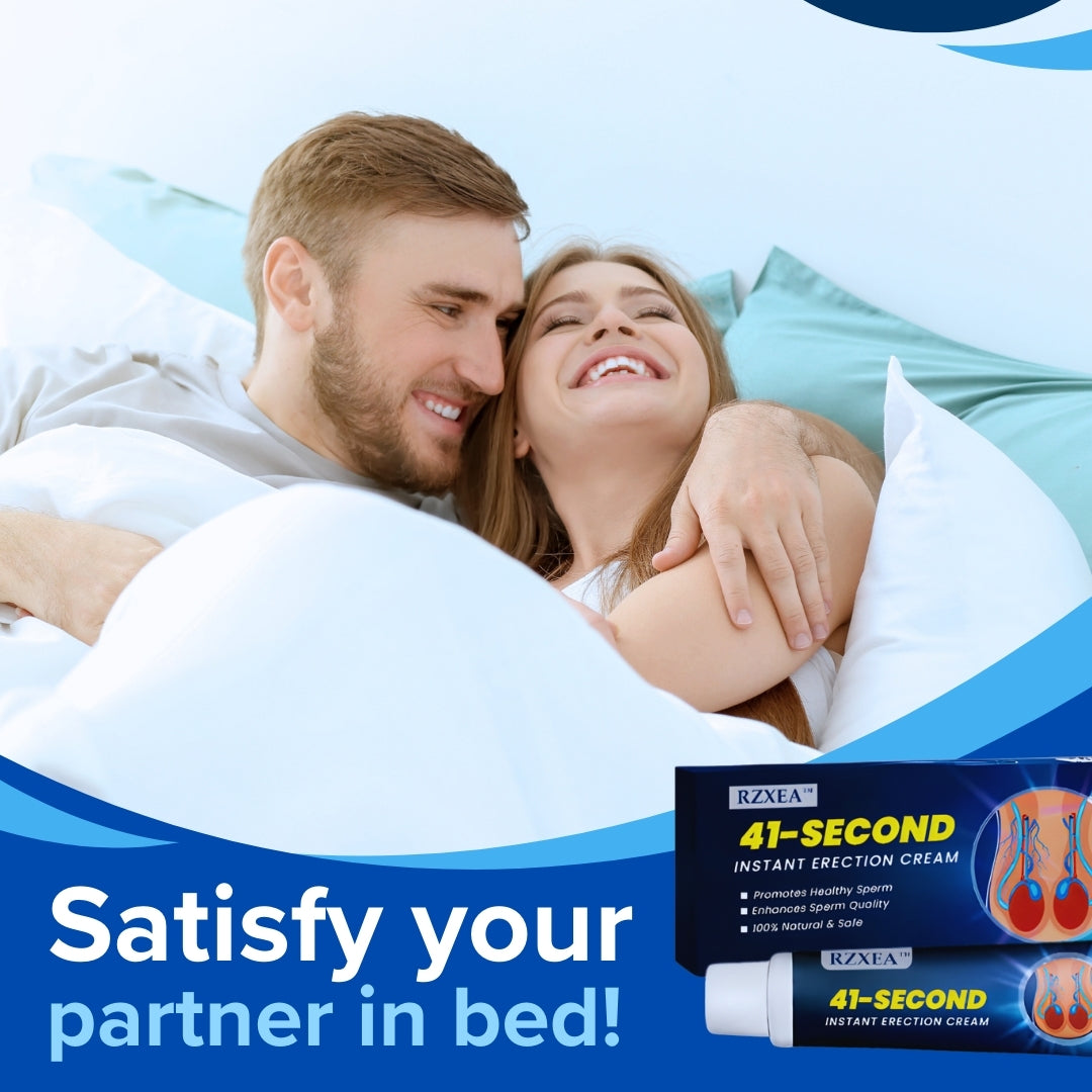🏆RZXEA™ 41-Second Instant Erection Cream - 💪Reclaim Your Peak Confidence & Control ⚡