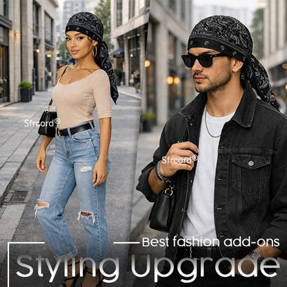 Limited Stock!!! Sfrcord® Outdoor Paisley Cooling Headscarf Cap