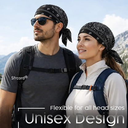 Limited Stock!!! Sfrcord® Outdoor Paisley Cooling Headscarf Cap