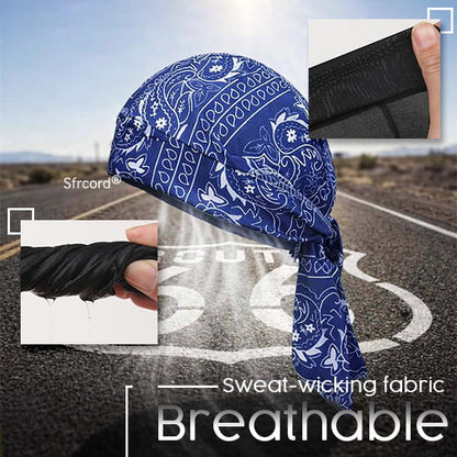 Limited Stock!!! Sfrcord® Outdoor Paisley Cooling Headscarf Cap