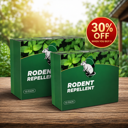 Begrenzter Vorrat!!! 🟢 Natürliche Pfefferminzöl-Tabletten zur Nagetierabwehr – 10er-Pack