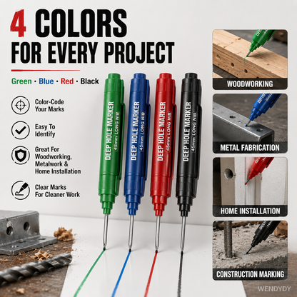Limited Stock!!! 📢📢50% OFF !! ⏰AEXZR® Deep Hole Marker with 45mm Long Nib