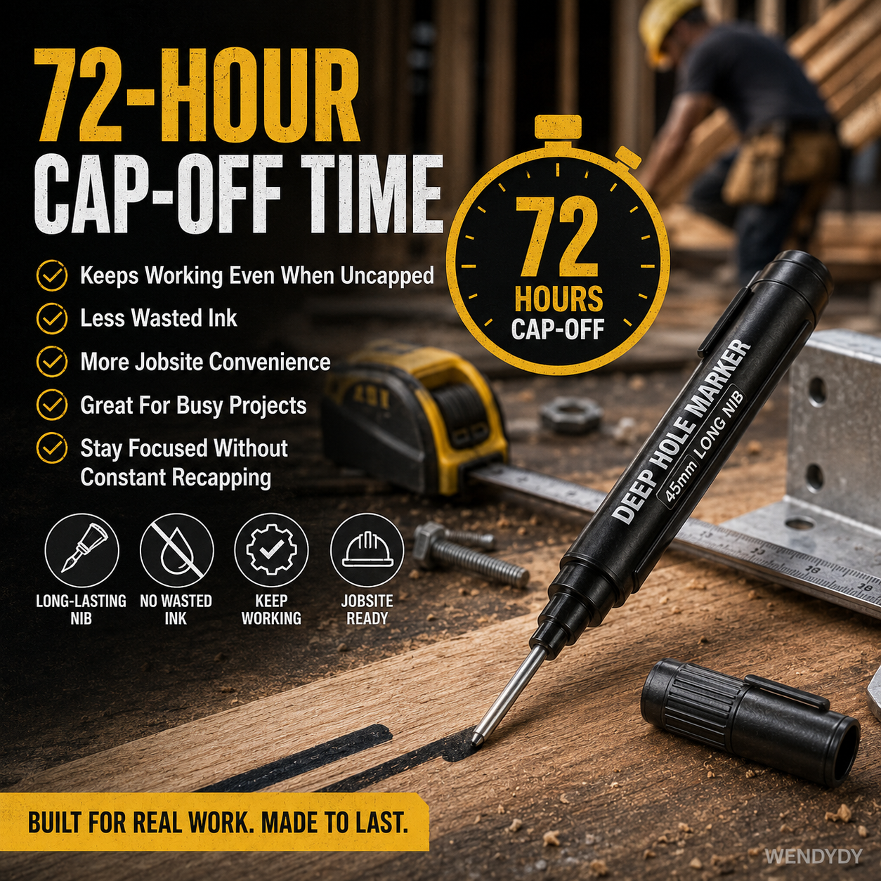 Limited Stock!!! 📢📢50% OFF !! ⏰AEXZR® Deep Hole Marker with 45mm Long Nib