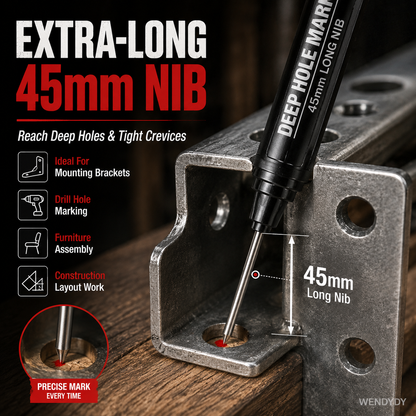 Limited Stock!!! 📢📢50% OFF !! ⏰AEXZR® Deep Hole Marker with 45mm Long Nib
