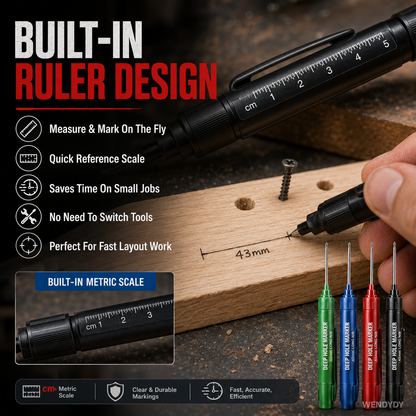 Limited Stock!!! 📢📢50% OFF !! ⏰AEXZR® Deep Hole Marker with 45mm Long Nib