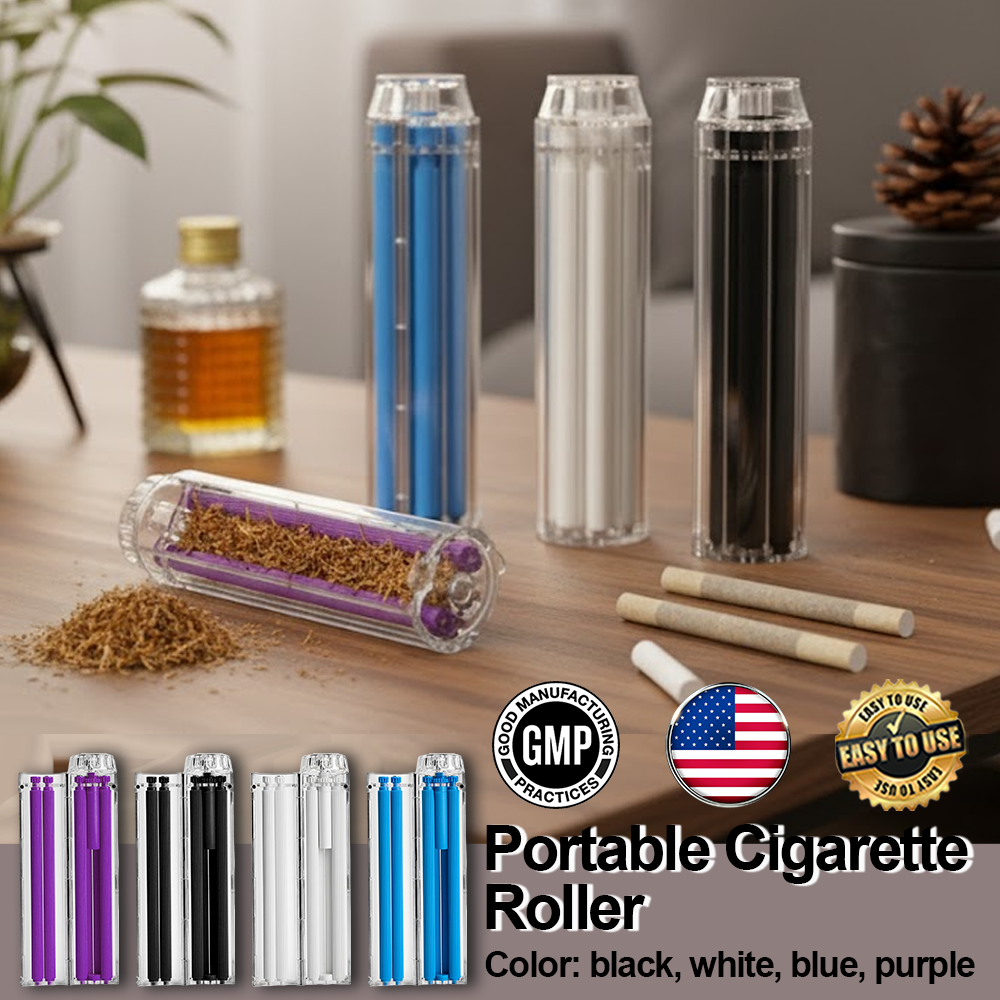 🌟 Official Store | 🛡️ Perfect Rolls in Seconds! AEXZR® SmartRoll Portable Cigarette Roller.