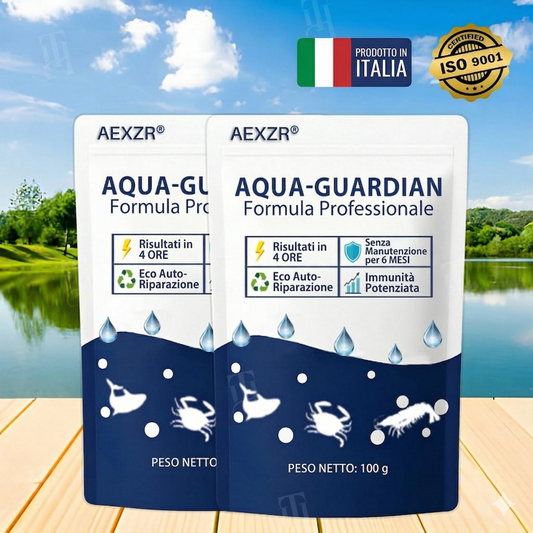 ✨ Da Verde a Trasparente in una Notte! ⏱️ Limpidezza Cristallina in 24 Ore! AEXZR® Aqua-Guardian Pro Formula