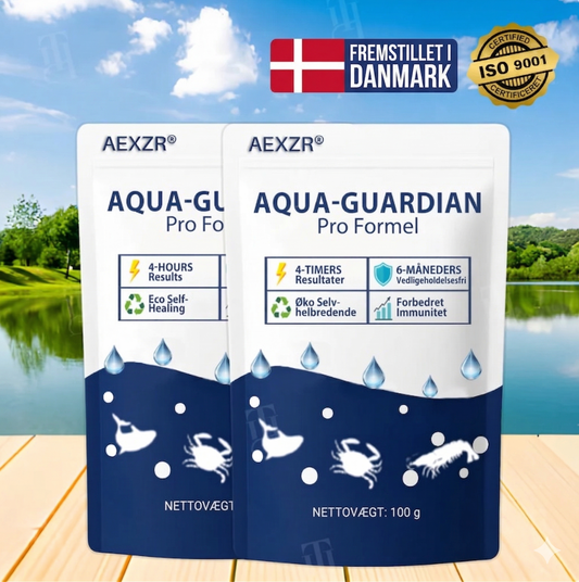 ✨ Fra grønt til rent natten over! | ⏱️ Krystalklart på 24 timer! | AEXZR® Aqua-Guardian Pro Formel