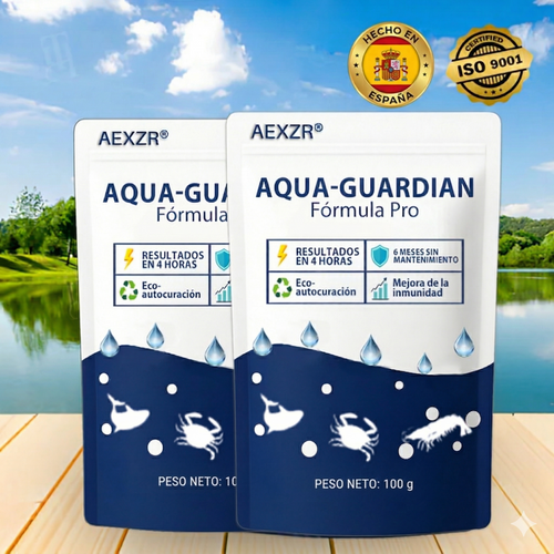 ✨ De verde a limpio durante la noche! |⏱️ cristalclaro en 24 horas! | AEXZR® Aqua-Guardian Fórmula Pro