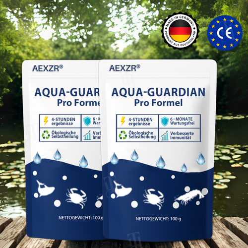 ⏱️ Kristallklar in 24 Stunden! | 🌿 100% Sicher für Fische & Pflanzen | AEXZR® Aqua-Guardian Pro Formel (Copy)