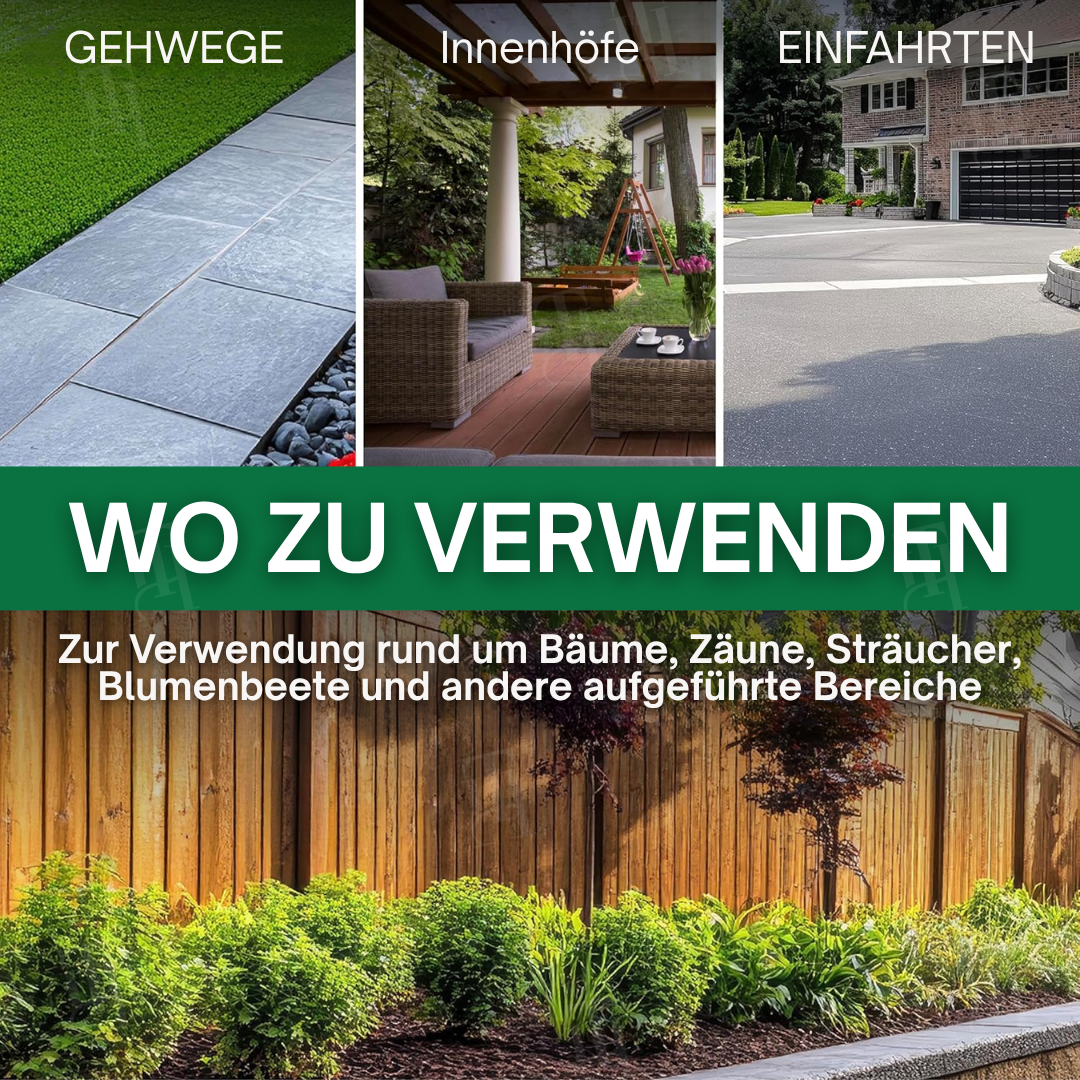 AEXZR® 3-in-1 Herbizid | Sichtbare Ergebnisse in 24 Std. | 100% sicher für Kinder & Haustiere | Max Power Unkraut- & Wurzelvernichter 🚫🌿
