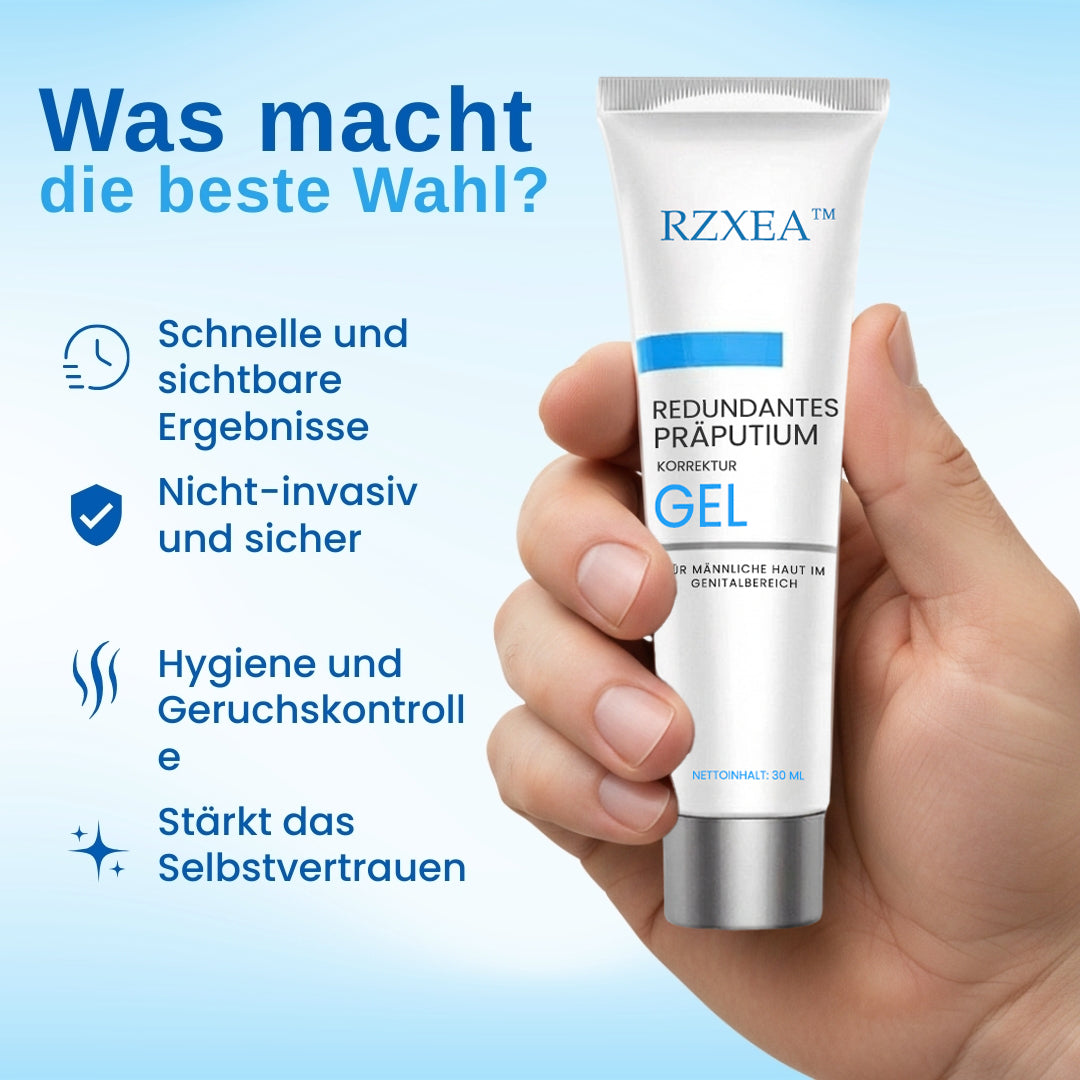 ⚡ Sichtbare Ergebnisse in nur 24 Stunden: RZXEA™ Redundantes Präputium Korrektur Gel