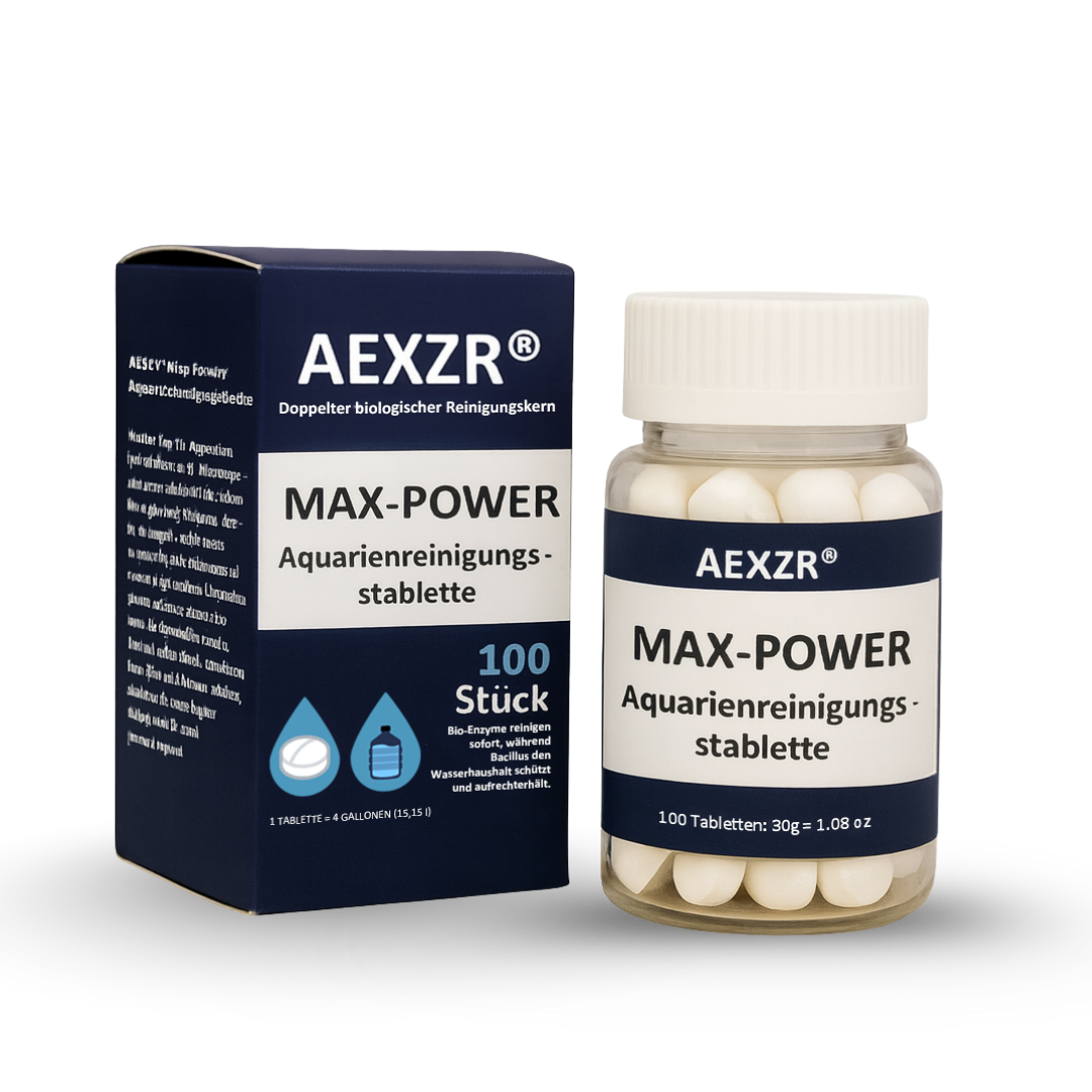AEXZR® Max-Power Aquarienreinigungstablette