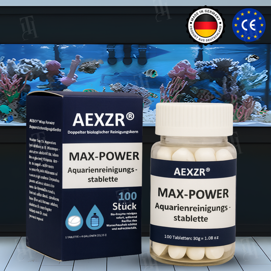 AEXZR® Max-Power Aquarienreinigungstablette