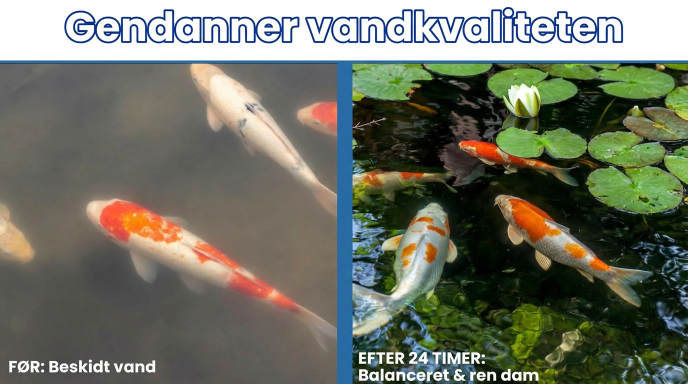 ✨ Fra grønt til rent natten over! | ⏱️ Krystalklart på 24 timer! | AEXZR® Aqua-Guardian Pro Formel