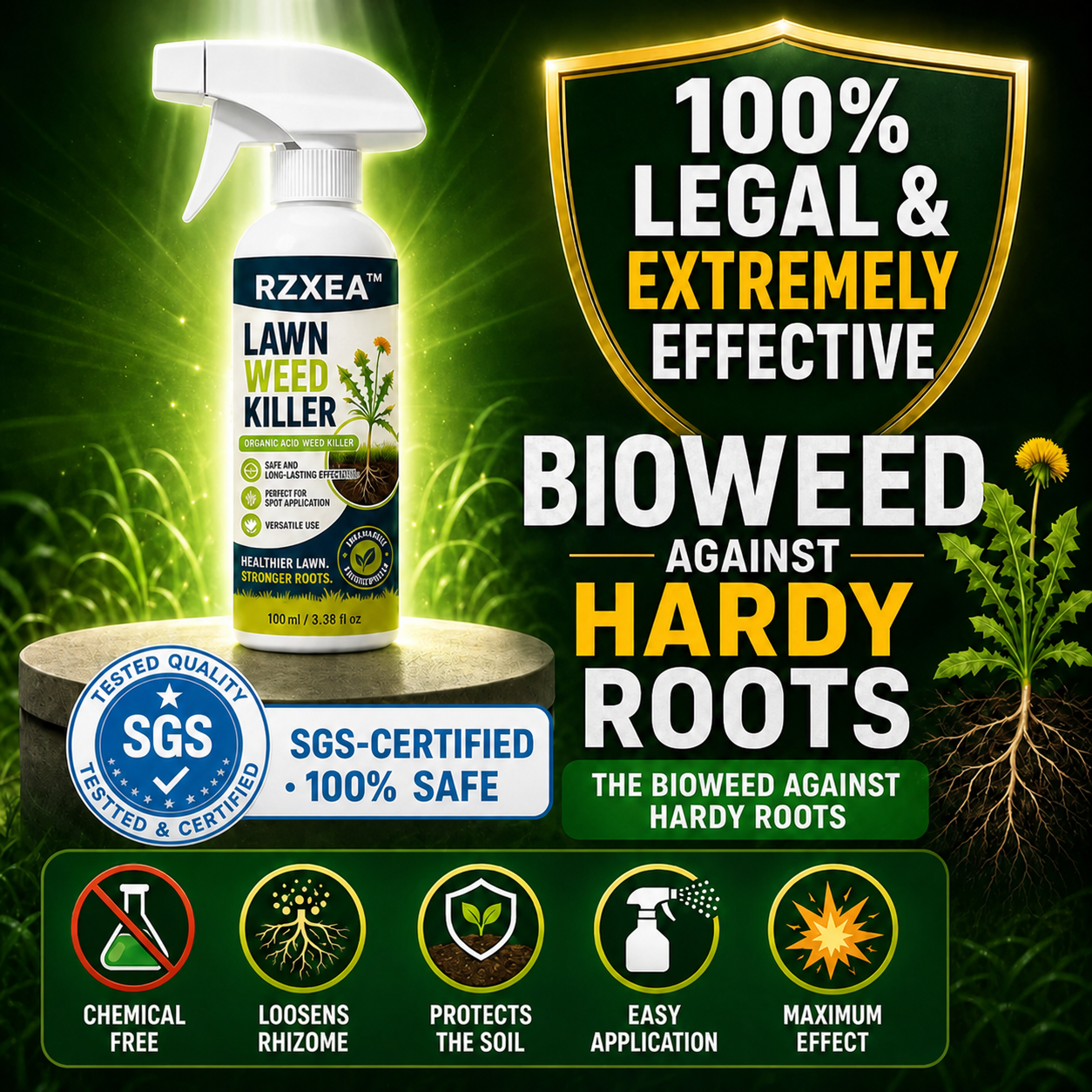 Limited Stock!!! AEXZR®⚡ [Easy and stress-free weeding in the garden] Herbicide for domestic use