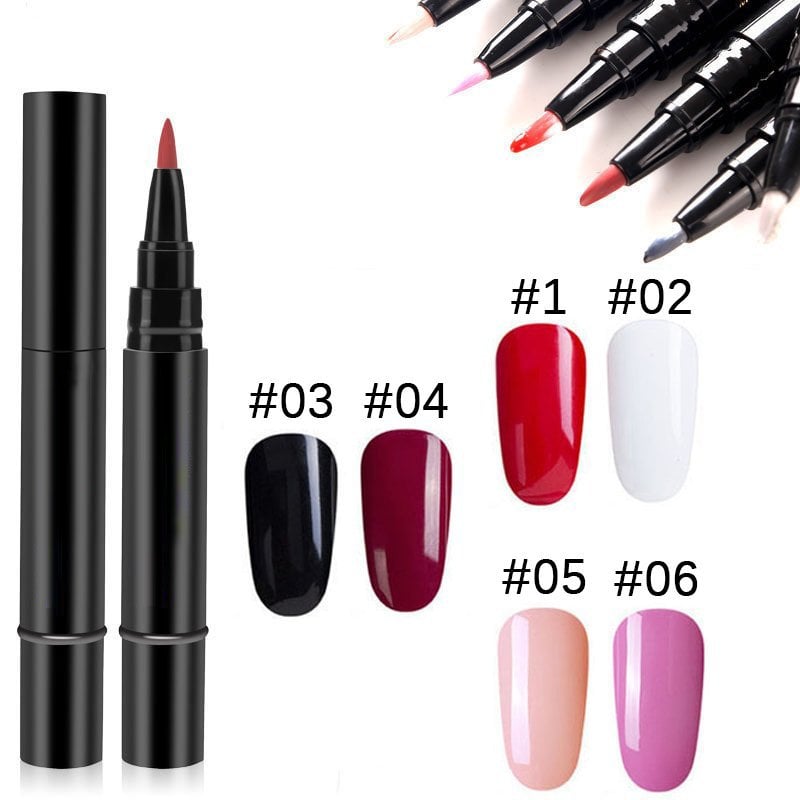 ⚡⚡⚡LAST 44 PCS LEFT!!! 💅 Limited Time Buy 1 Get 1 Free - $ 19.99! ✨One Step Nail Gel Pen🎨Free handheld mini UV nail lamp💡