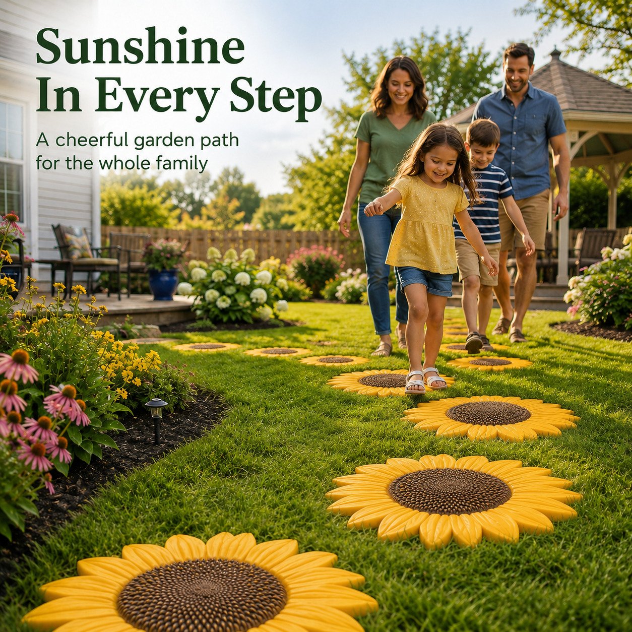 Limited Stock!!! AEXZR® 💥 LAST DAY 49% OFF - 🌻 Reusable Garden Art Mold – Make Your Garden Truly One of a Kind (📦Buy 2 Free Shipping)
