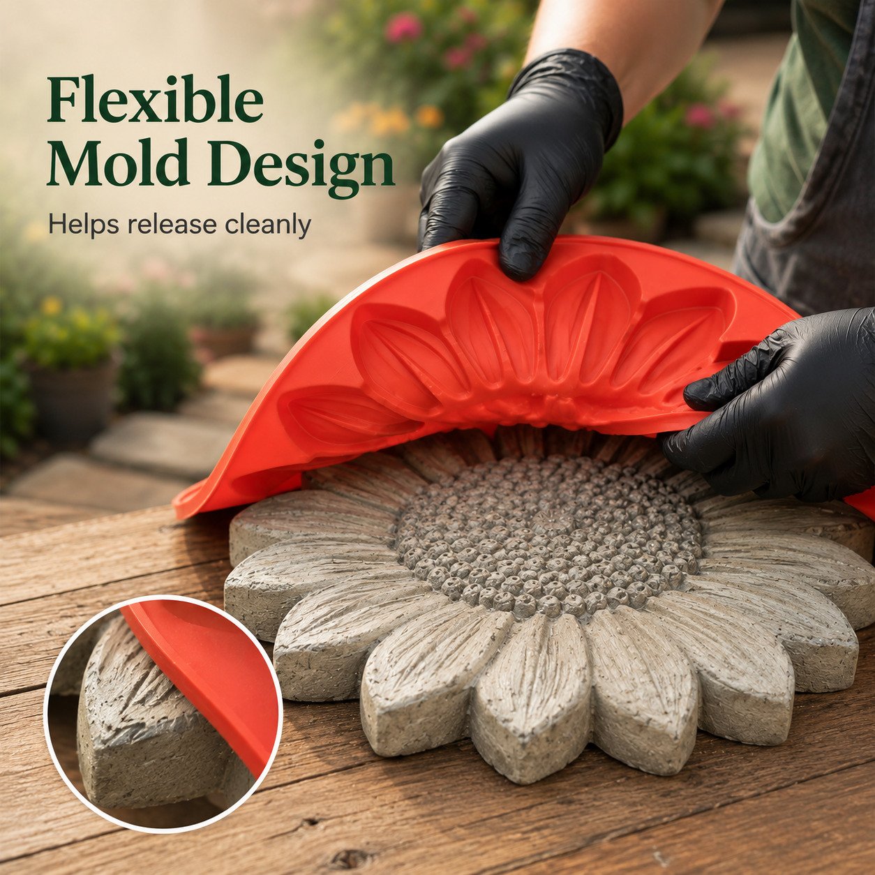 Limited Stock!!! AEXZR® 💥 LAST DAY 49% OFF - 🌻 Reusable Garden Art Mold – Make Your Garden Truly One of a Kind (📦Buy 2 Free Shipping)