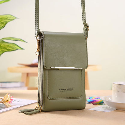 Limited Stock!!! 👜 📱AEXZR® Simple and elegant women's touchscreen crossbody phone wallet
