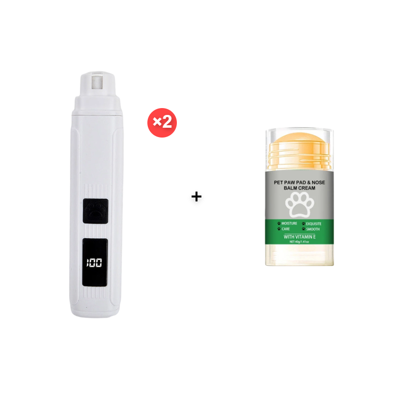 AEXZR®  Electric Pet Nail Grinder with LED Power Display