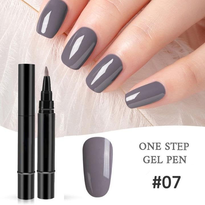 ⚡⚡⚡LAST 44 PCS LEFT!!! 💅 Limited Time Buy 1 Get 1 Free - $ 19.99! ✨One Step Nail Gel Pen🎨Free handheld mini UV nail lamp💡