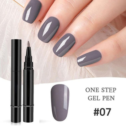 ⚡⚡⚡LAST 44 PCS LEFT!!! 💅 Limited Time Buy 1 Get 1 Free - $ 19.99! ✨One Step Nail Gel Pen🎨Free handheld mini UV nail lamp💡