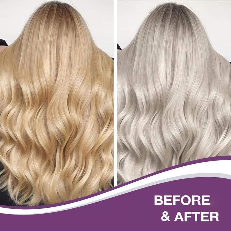 Limited Stock!!! AEXZR® Purple Keratin Hair Mask - Locks Color & Neutralizes Brass & Yellow Tones For Blonde Silver Gray Highlighted Hair