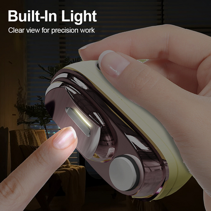 💗LAST DAY SALE 49% OFF⚡50K+ SOLD💕🌟AEXZR® 2-in-1 Safe Electric Nail Clipper