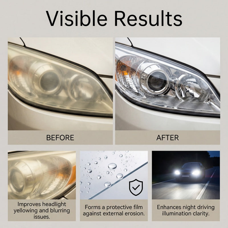 Limited Stock!!! AEXZR® Professional Headlight Polish and Sealant Kit