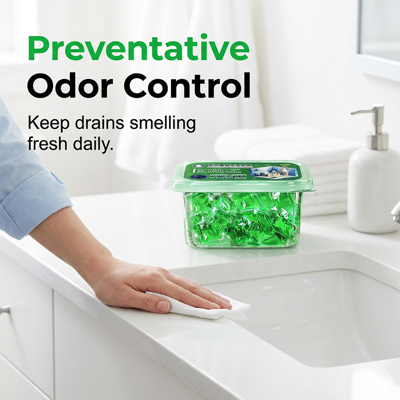 Limited Stock!!! 🥳2026 HOT SALE🥳💞AEXZR® 50K+ SOLD!｜Drain Deodorizer Pods – Bio‑enzyme formula neutralizes smells at the source. Instant fresh scent, no harsh chemicals. Say goodbye to embarrassing odours. 🚰✅