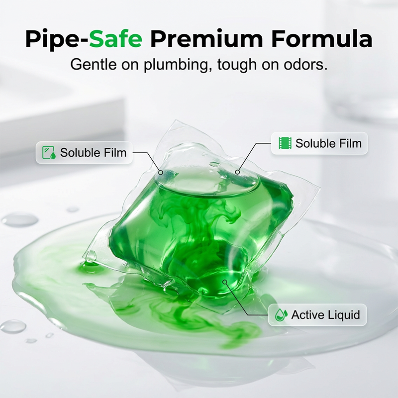 Limited Stock!!! 🥳2026 HOT SALE🥳💞AEXZR® 50K+ SOLD!｜Drain Deodorizer Pods – Bio‑enzyme formula neutralizes smells at the source. Instant fresh scent, no harsh chemicals. Say goodbye to embarrassing odours. 🚰✅